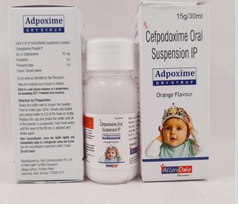 cefpodoxime proxetil 50mg dry syrup