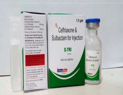 ceftriaxone 1 gm +sulbactum 500 mg