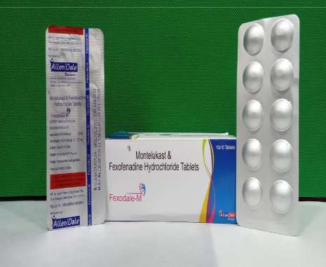 fexofenadine hydrochloride 120 mg+montelukast 10 mg(alu-alu)