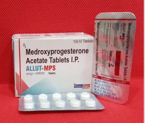medroxyprogesterone acetate i.p 10mg (blister)