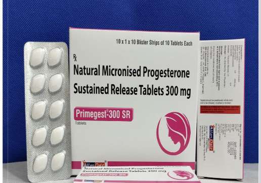 natural micronised progesterone sustained release 300mg (blister)