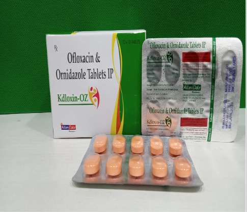 ofloxacin 200 mg  +ornidazole 500mg (blister)
