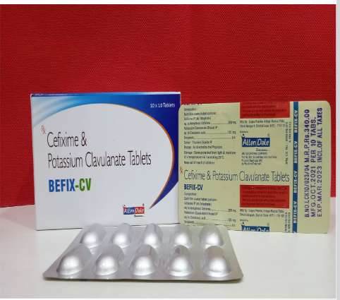 tab cefixime 200 mg+clavulanic acid 125mg (alu-alu)