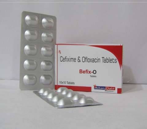tab cefixime 200 mg+ofloxacin 200 mg (alu-alu)