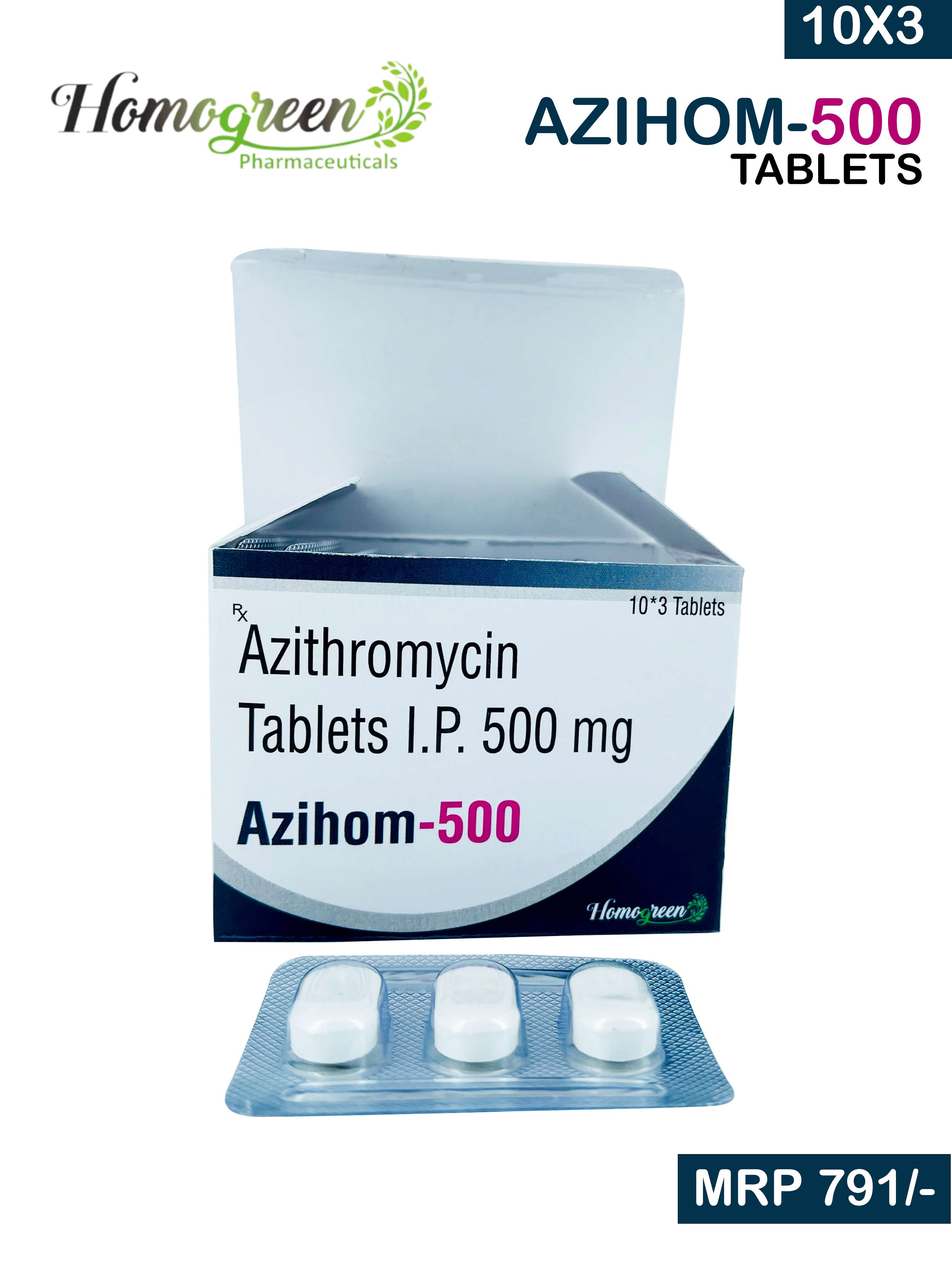 azithromycin - 500mg