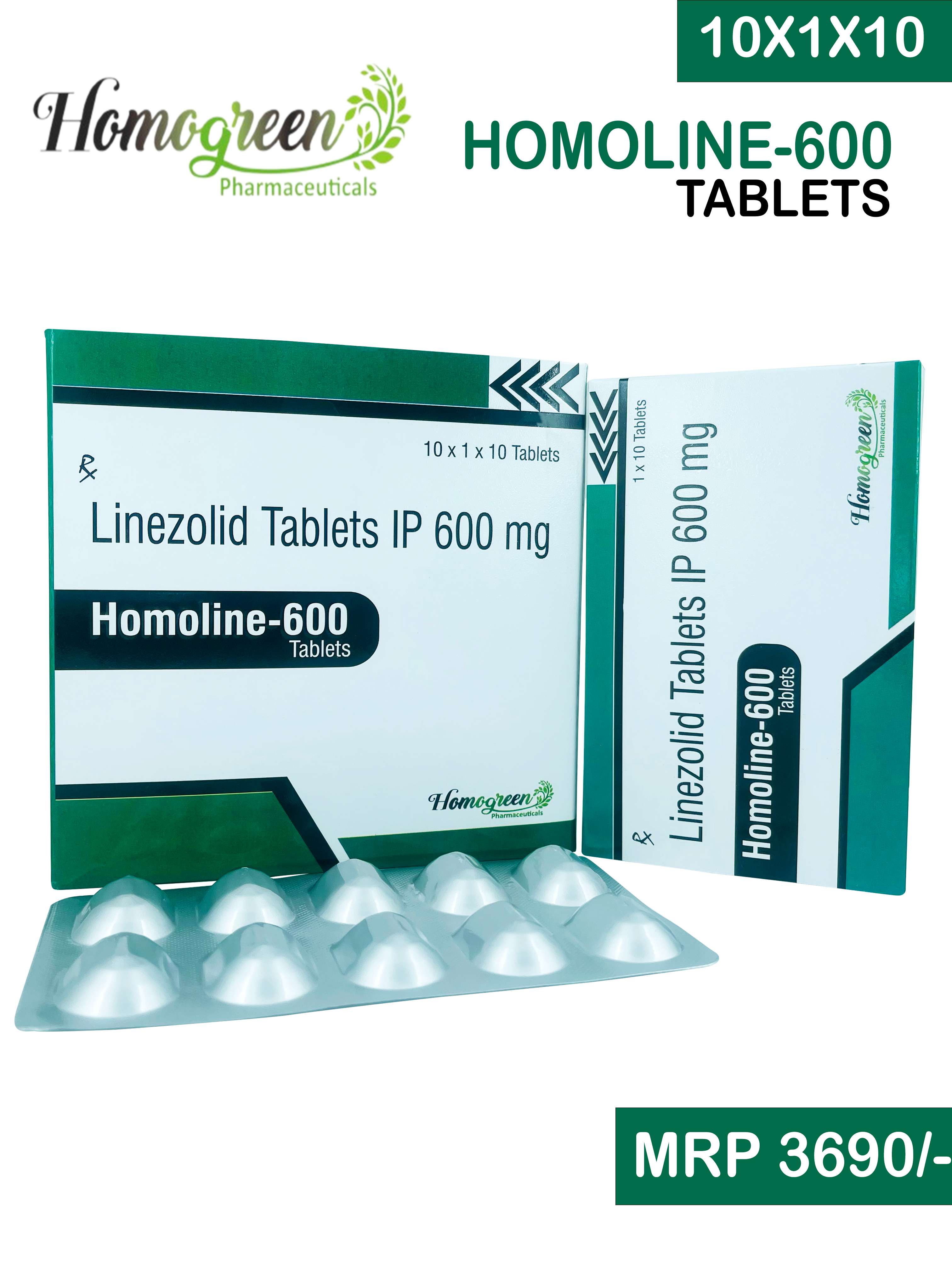 linezolid 600mg