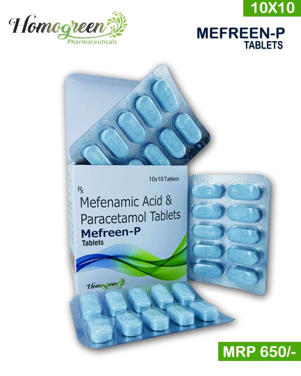 mefemamic acid  + paracetamol tab