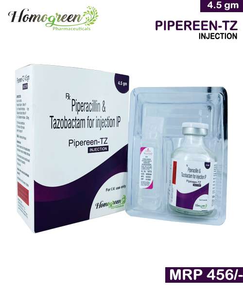 piperacillin sodium 4gm + tazobactum 0.5gminjection