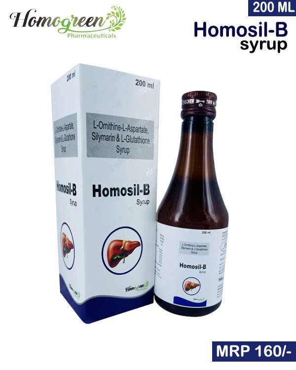 silymarin + l-ornithine l-aspartate zinc sulphate with vitamin b complex syrup