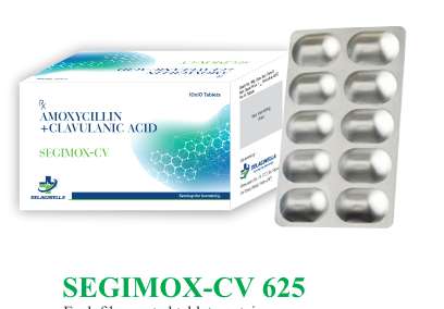 amoxycillin 500mg + clavulanic acid 125mg (alu alu) (dpco) tablets