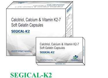 calcium carbonate 625mg + calcium 250mg +  calcitriol 0.25mg + vitamin k-27 45mg  softgel capsule