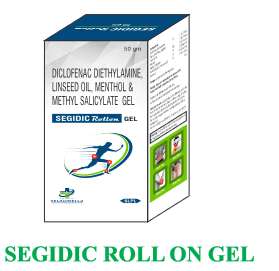 diclofenac diethylamine 1%, linseed oil , menthol & methyl salicylate roll on