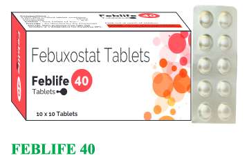 febuxostate 40mg tablets