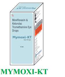 ketorolac (0.5%w/v) + moxifloxacin (0.5% w/v)  eye drop