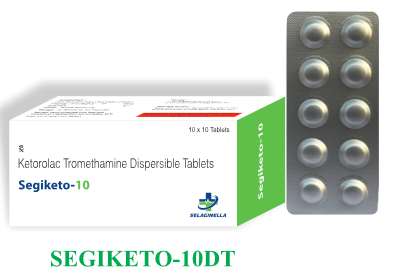 ketorolac tromethamine dispersable tablets 10mg