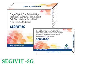 omega-3 fatty aicds + green tea extract + ginkgo biloba extract + grape seed extract + garlic extract + antioxidants + vitamins + minerals + trace elements  softgel capsule