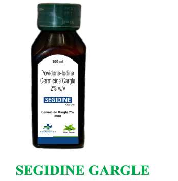 povidine iodine 2% gargle  (square bottle)