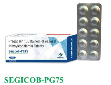 pregabalin 75mg. (sr) + methylcobalamin 1500mcg tablets