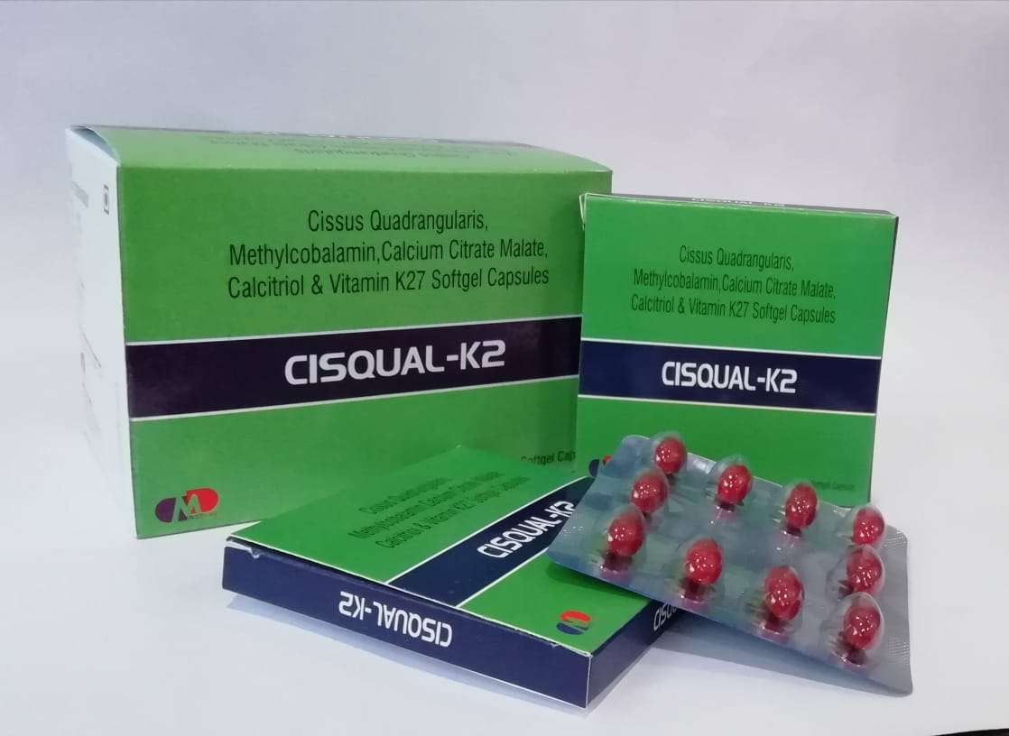 cissus quadrongularis, calcium citrate maleate, calcitriol, vitamink27& methylcobalamin