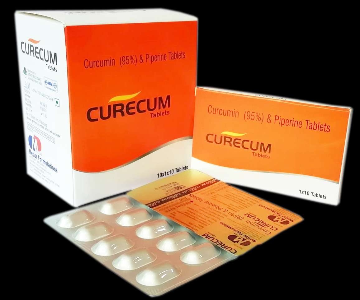 curcumin 500 mg+ piperine 5 mg tab