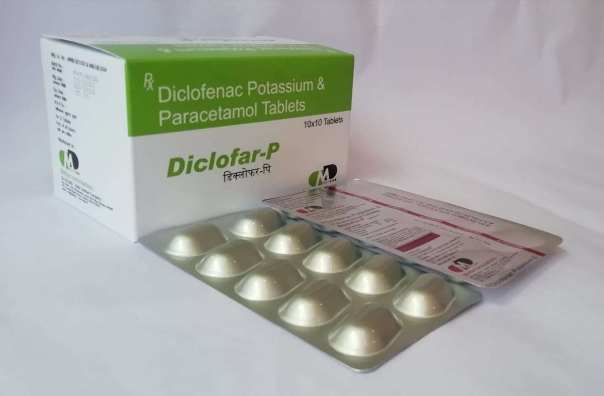 diclofenac potassium 50 mg
+ paracetamol 325 mg