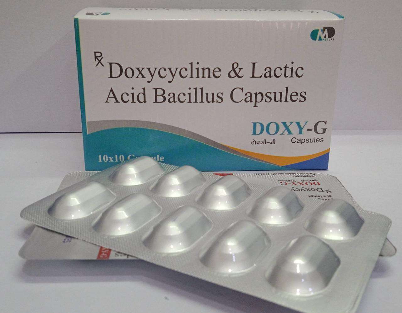 doxycycline 100mg  & lactic acid bacillus