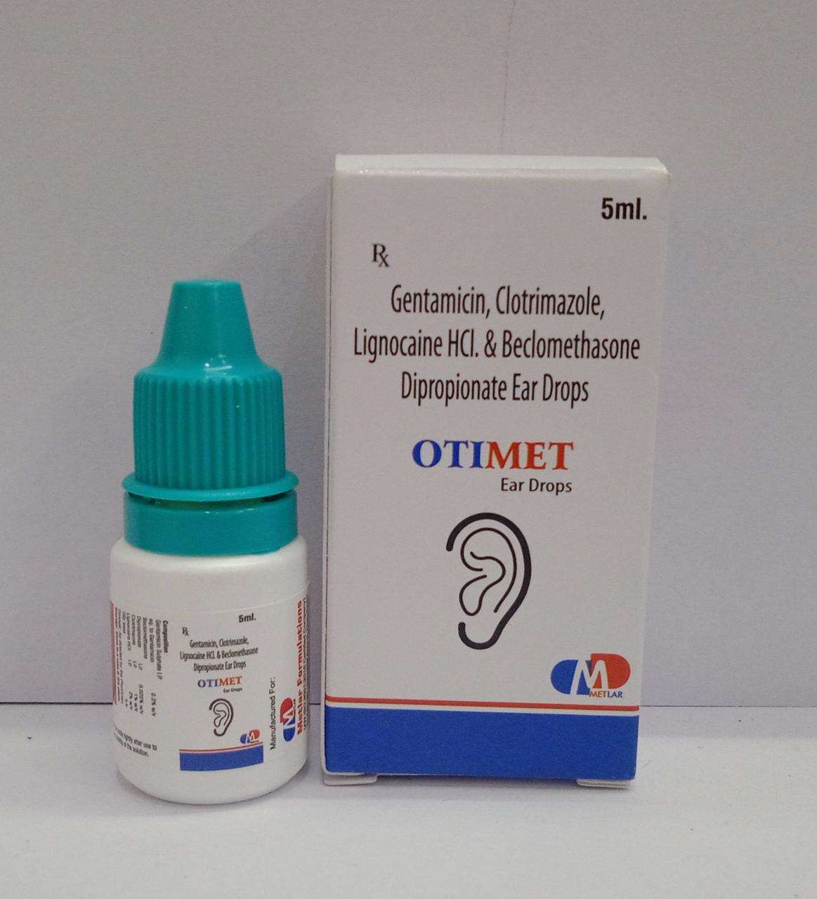 gentamicin ,clotrimazole, lignocaine gcl
&beclomethasone dipropionate ear drops
