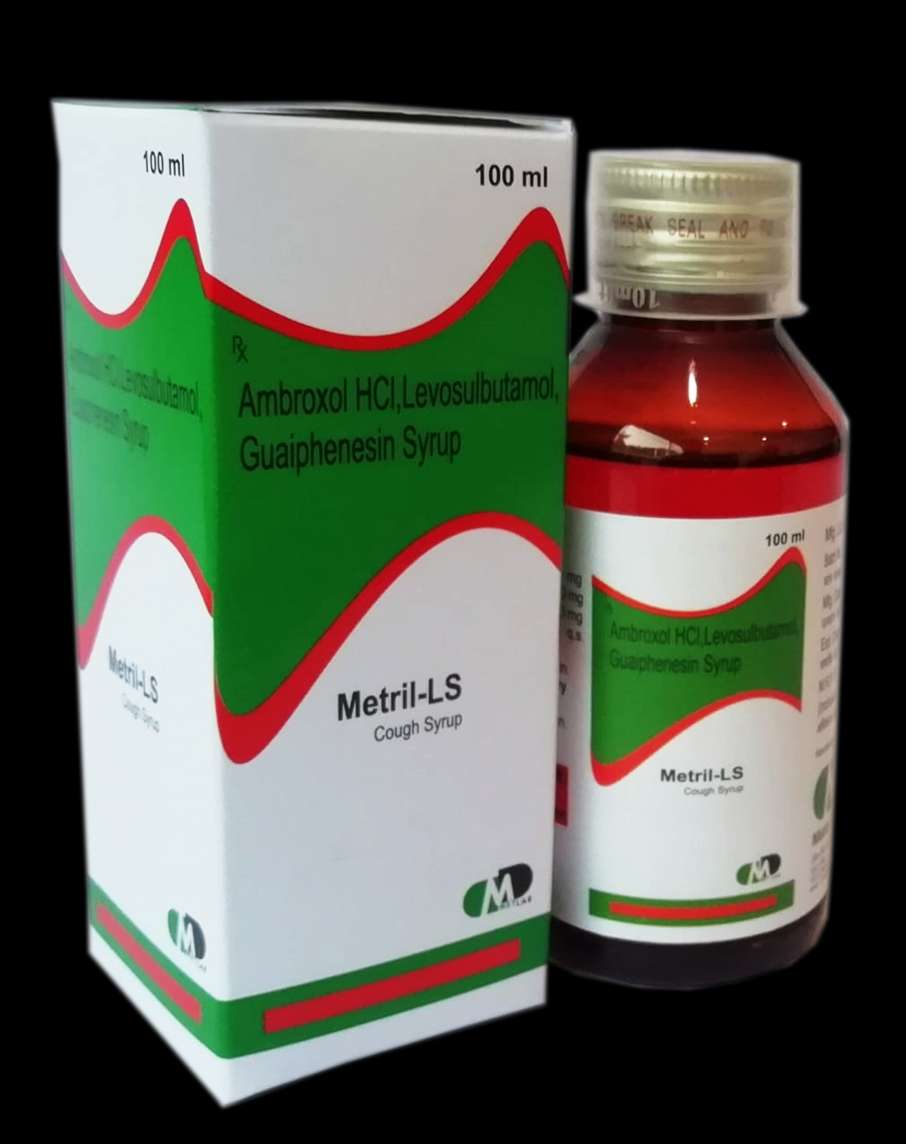 levosalbutamol 1 mg+ ambroxol hydrochloride 30mg+
guaiphenesin