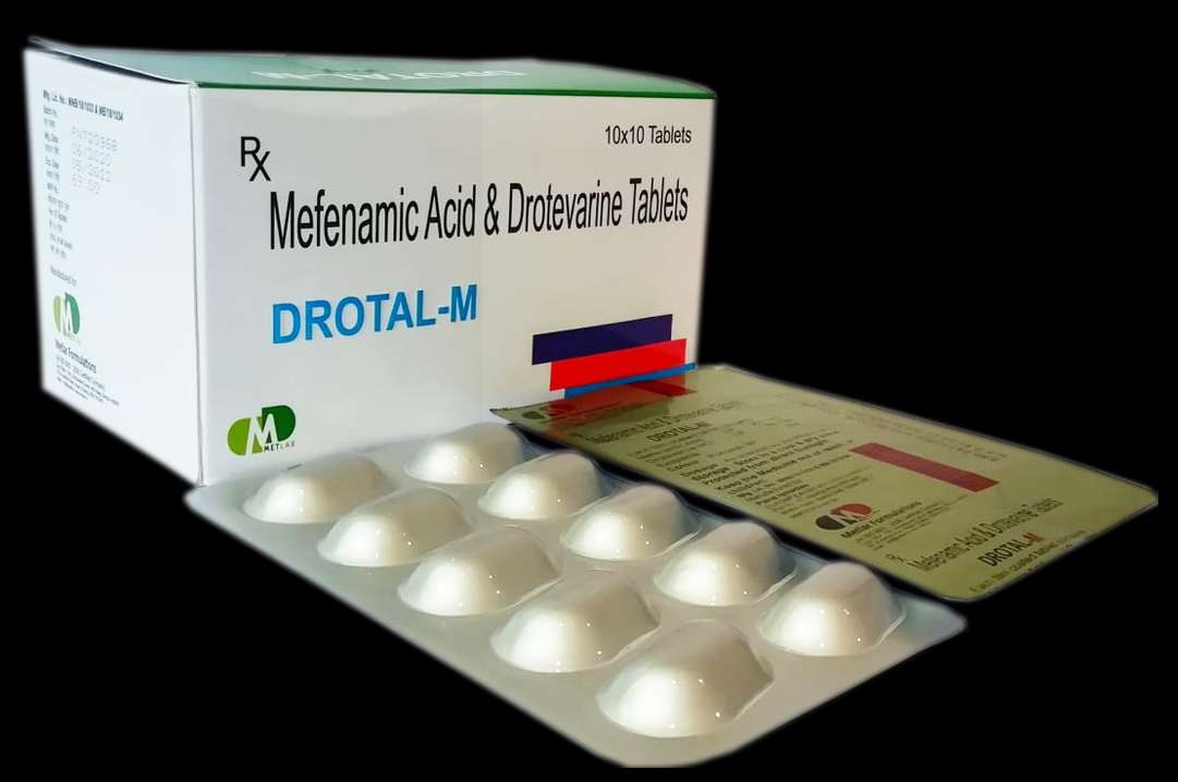 mefenamic 250 mg + drotaverine hydrochloride 80 mg