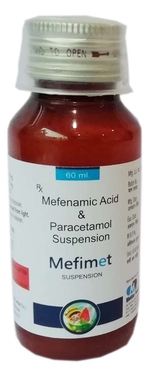 mefenamic50 mg + paracetamol125mg
