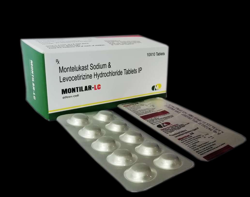 montelukast sodium 10 mg + levocetirizine 5 mg