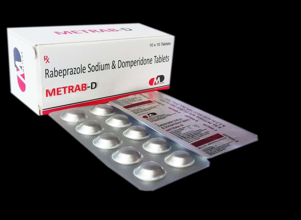 rabeprazole  sodium 20 mg+domperidone 10 mg