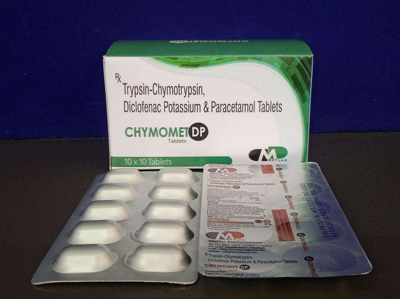 trypsin chymotrypsin 50000
+diclofenac50mg para 325mg