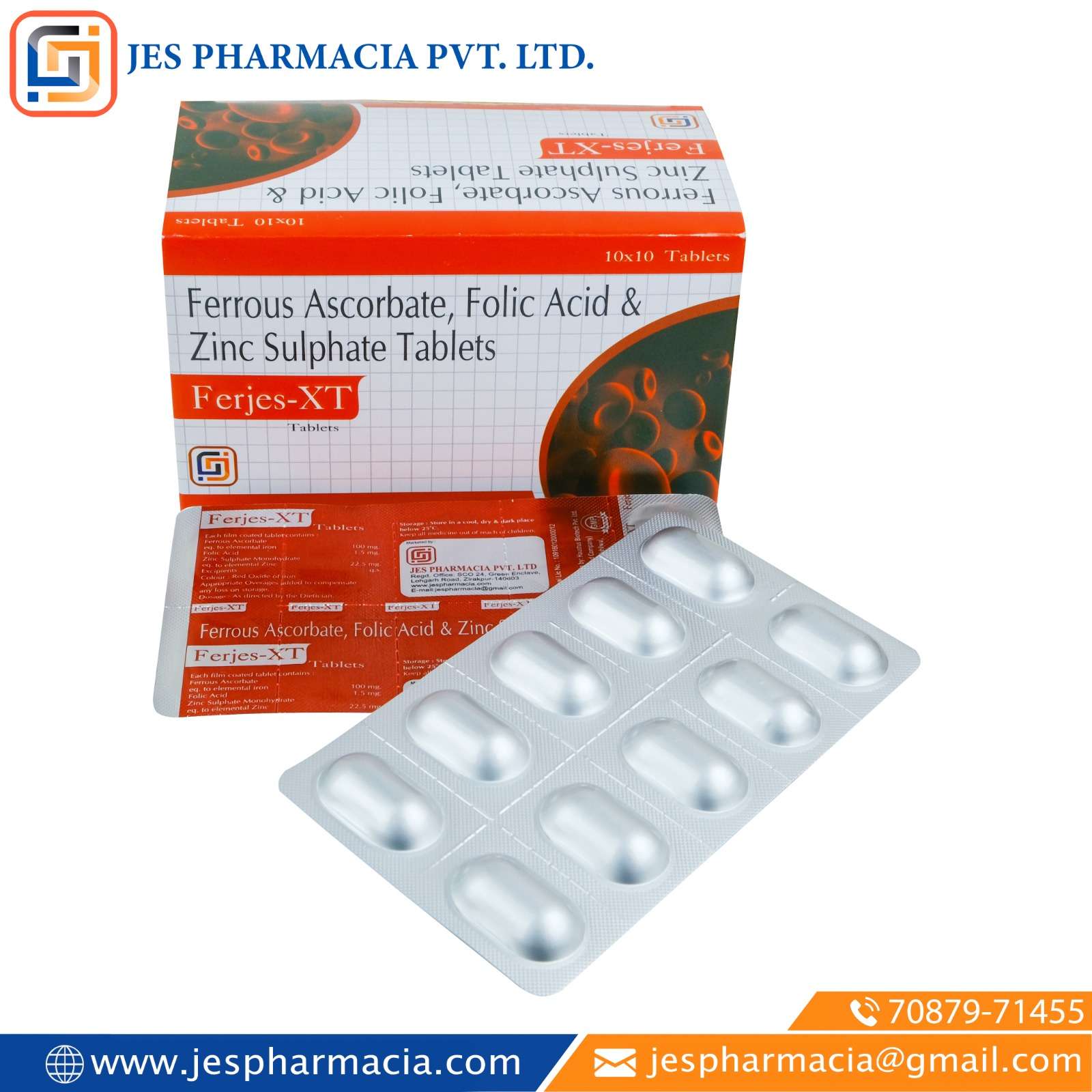 ferrousbis-glycinate 95 mg + folic acid 300 mcg + zinc sulphate 12 mg + cyanocobalamin 1 mcg tab