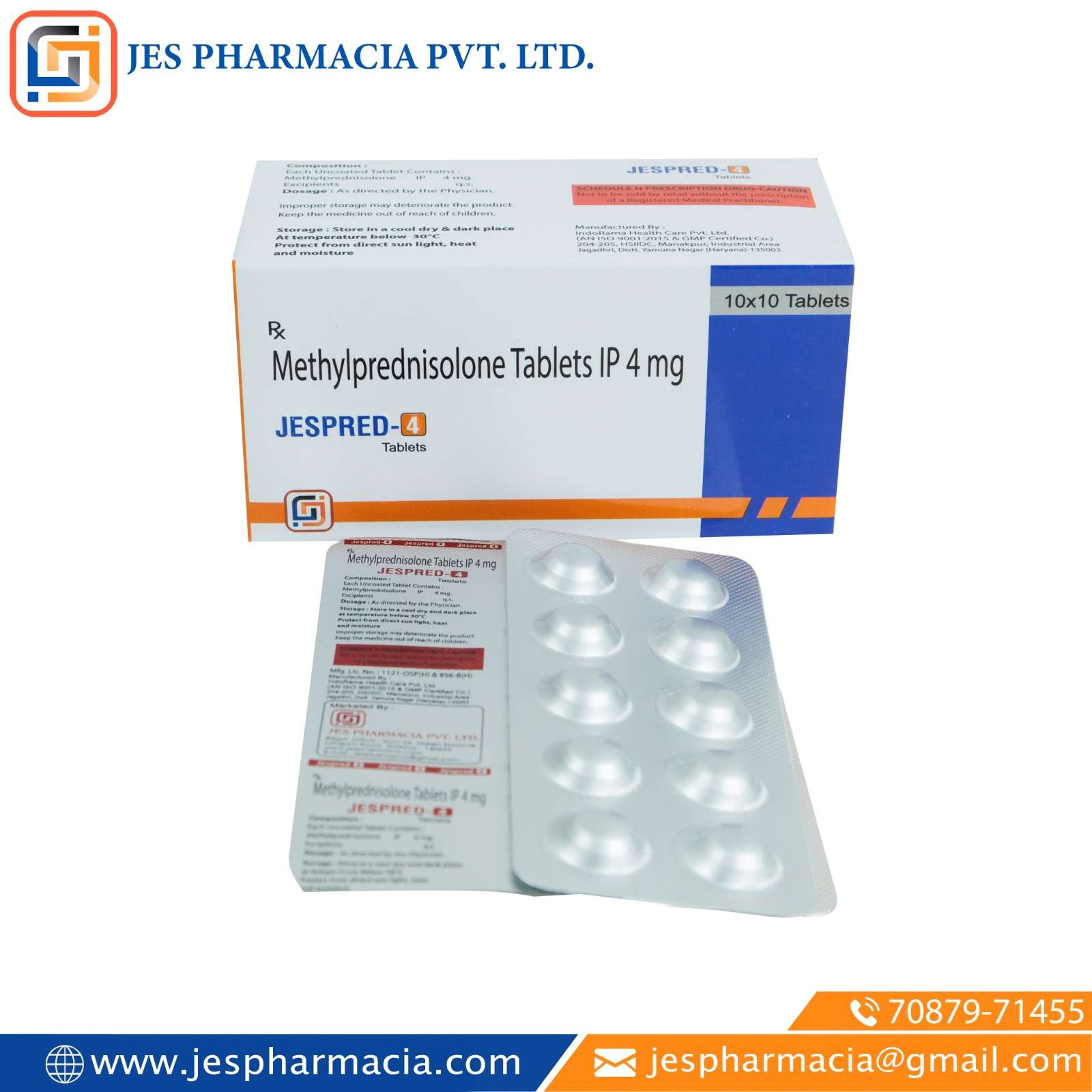 methylprednisulone tablet 4 mg