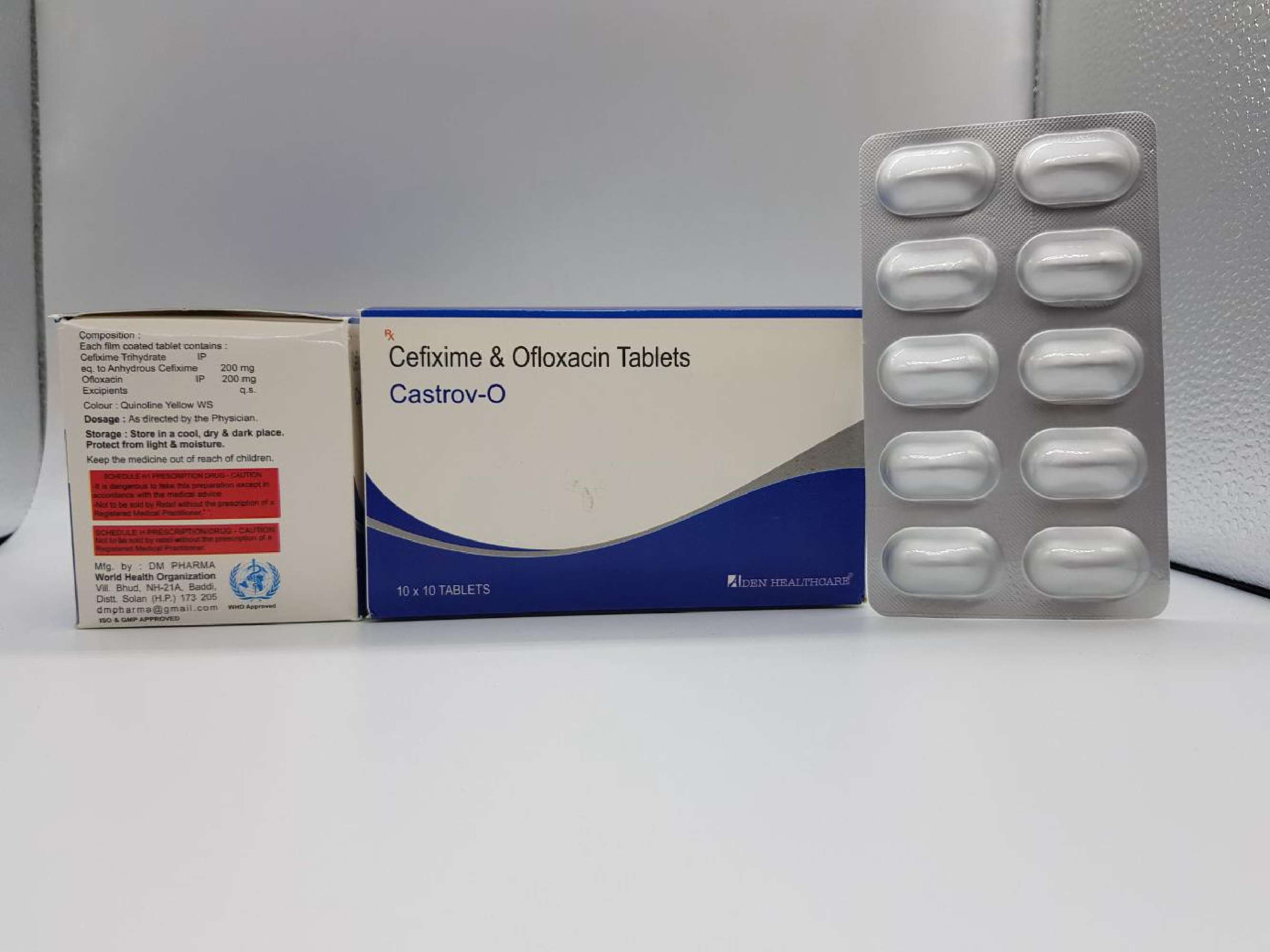 cefixime trihydrate ip 200mg + ofloxacin ip 200mg