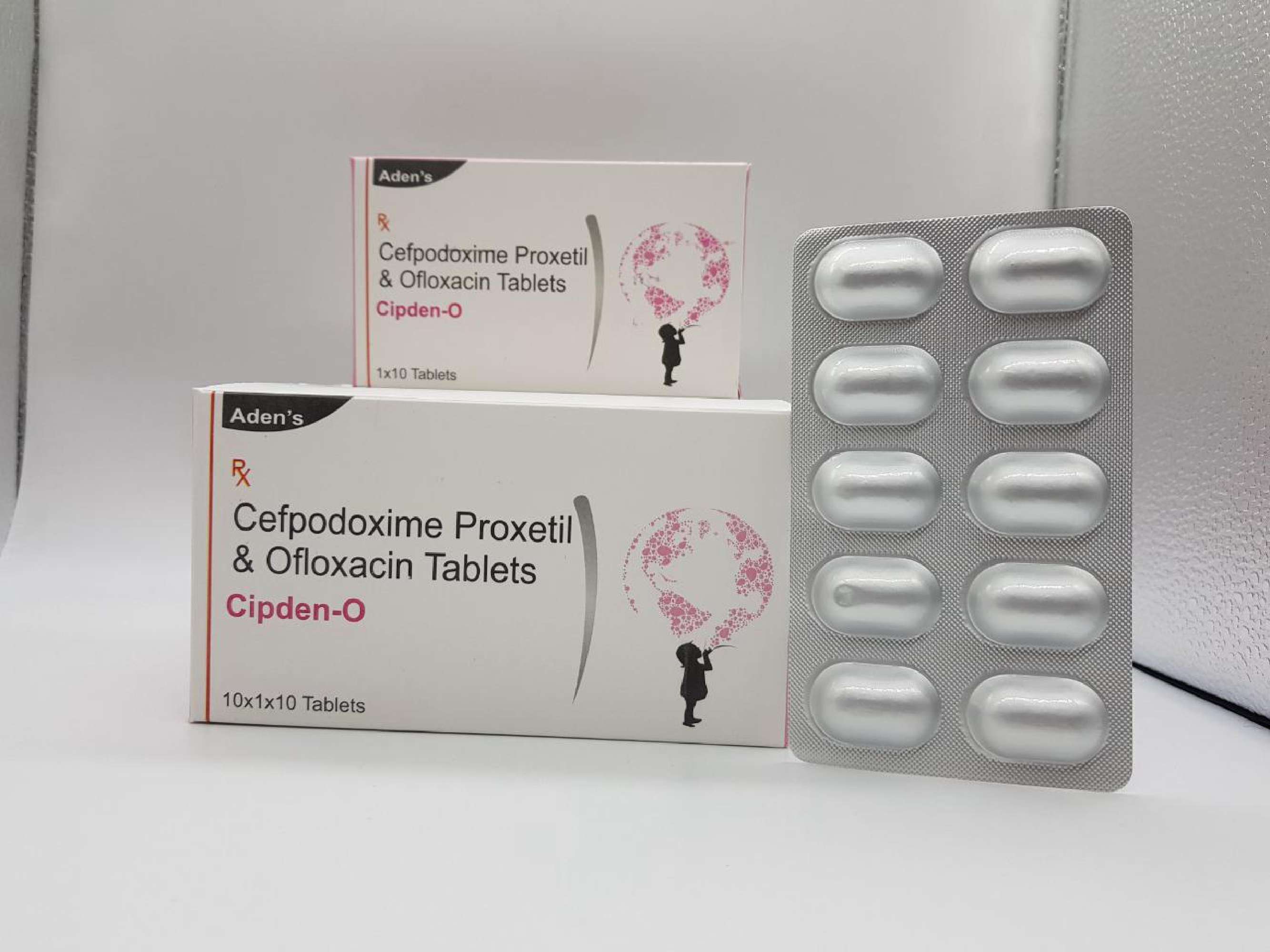 cefpodoxime-200 + ofloxacin-200