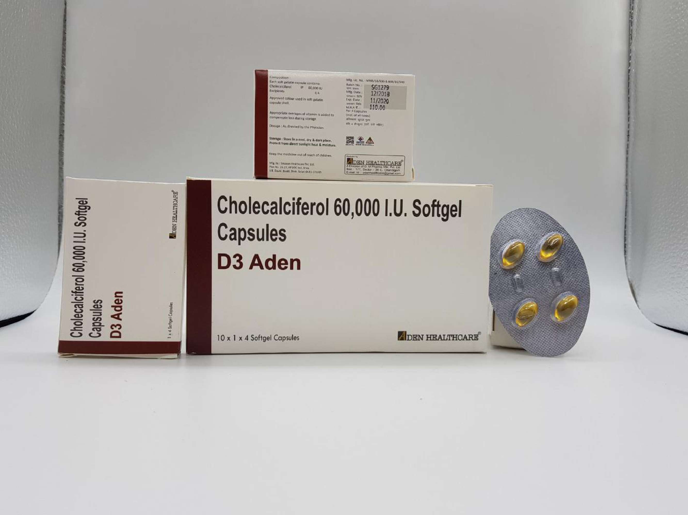 cholecalciferol 60000 iu soft geletin capsule