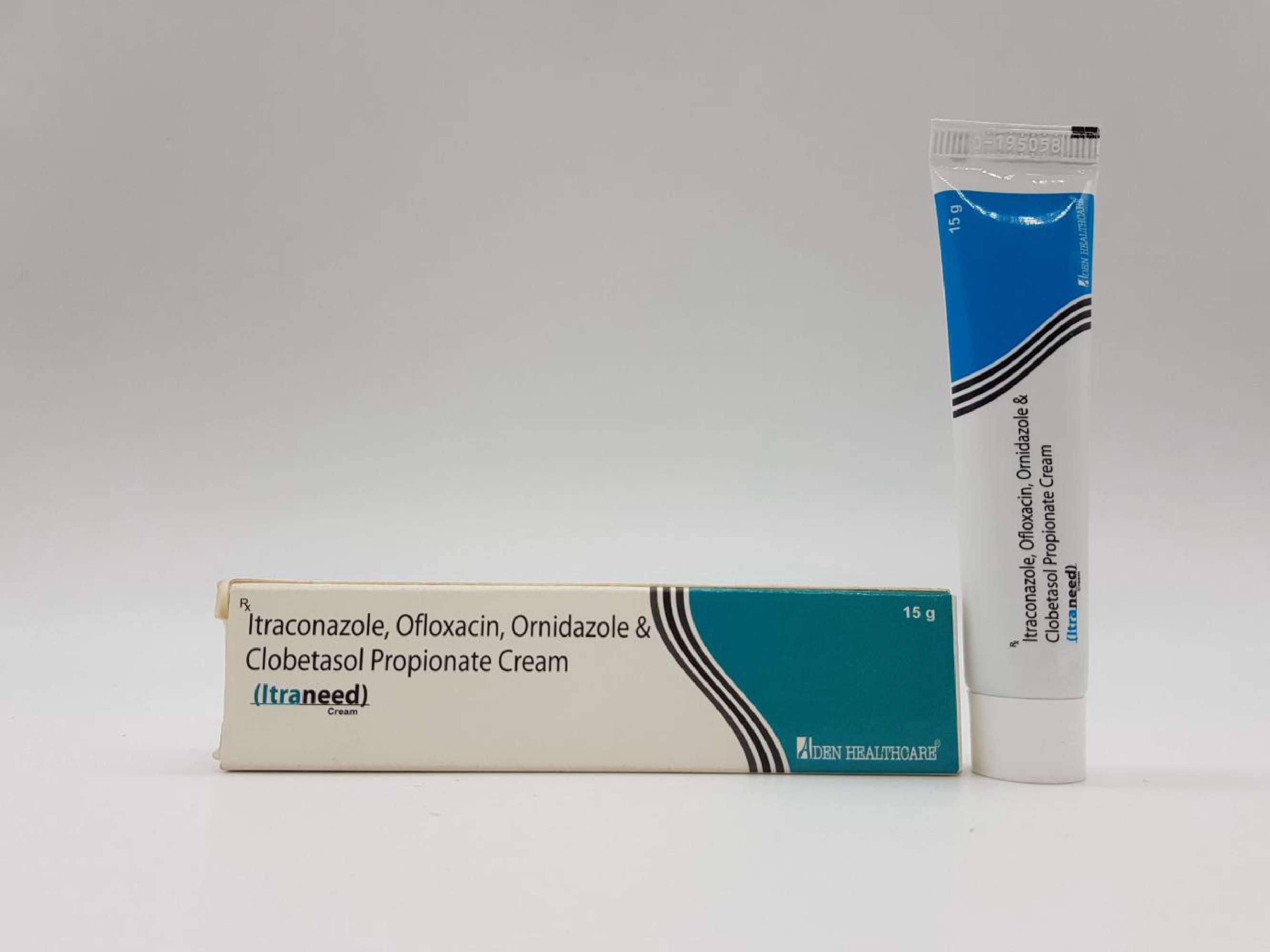 itraconzole usp - 1%w/w + ofloxacin i.p 0.75% w/w + orindazole i.p 2.0% + clobetsole propionate i.p 0.05% w/w + methylparaben(preeservative) i.p0.20%w/w + propylbparaben (preeservative)i.p0.02 %w/w in cream base q,s