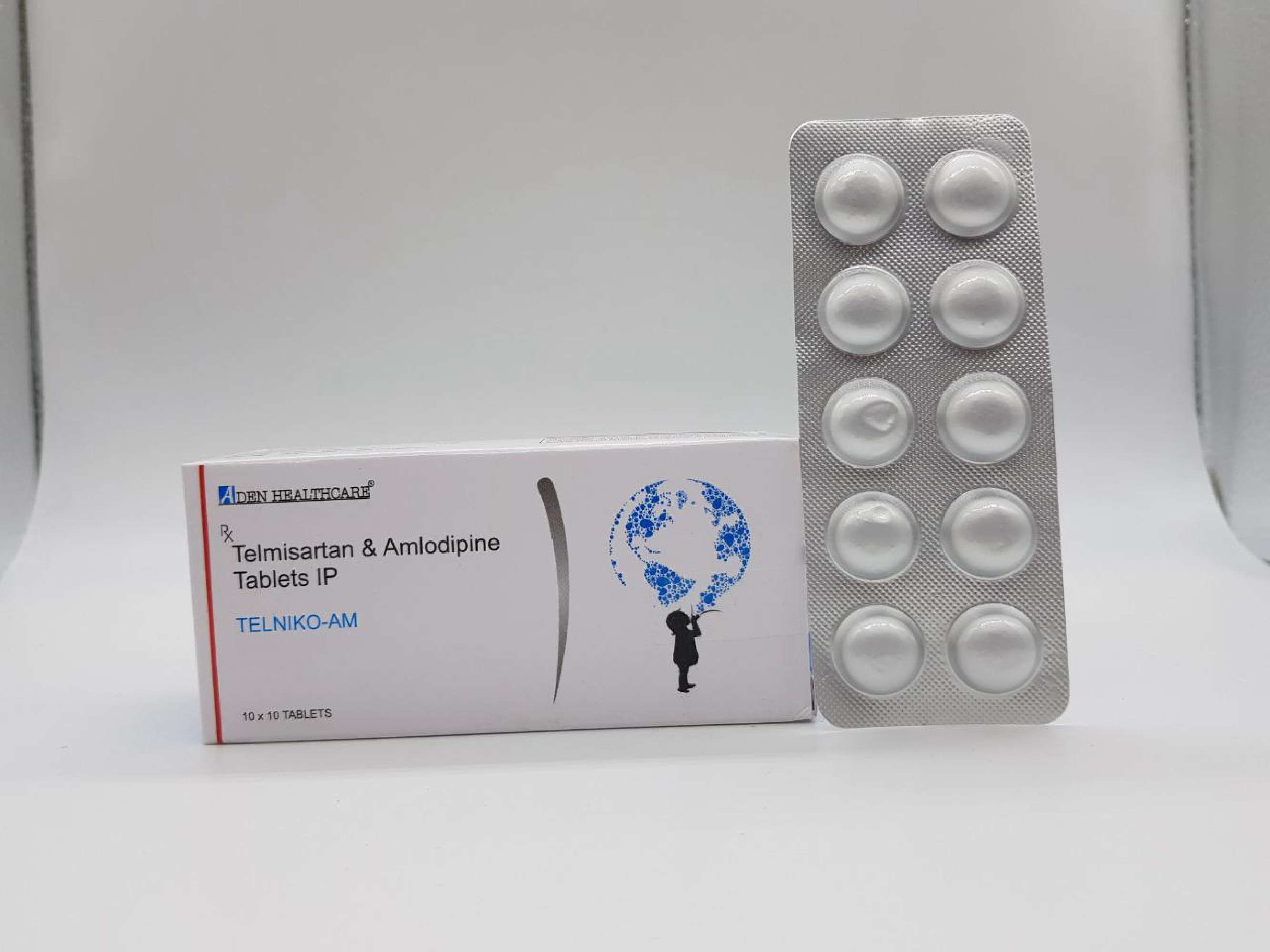 telmisartan - 40 mg + amlodipine - 5 mg