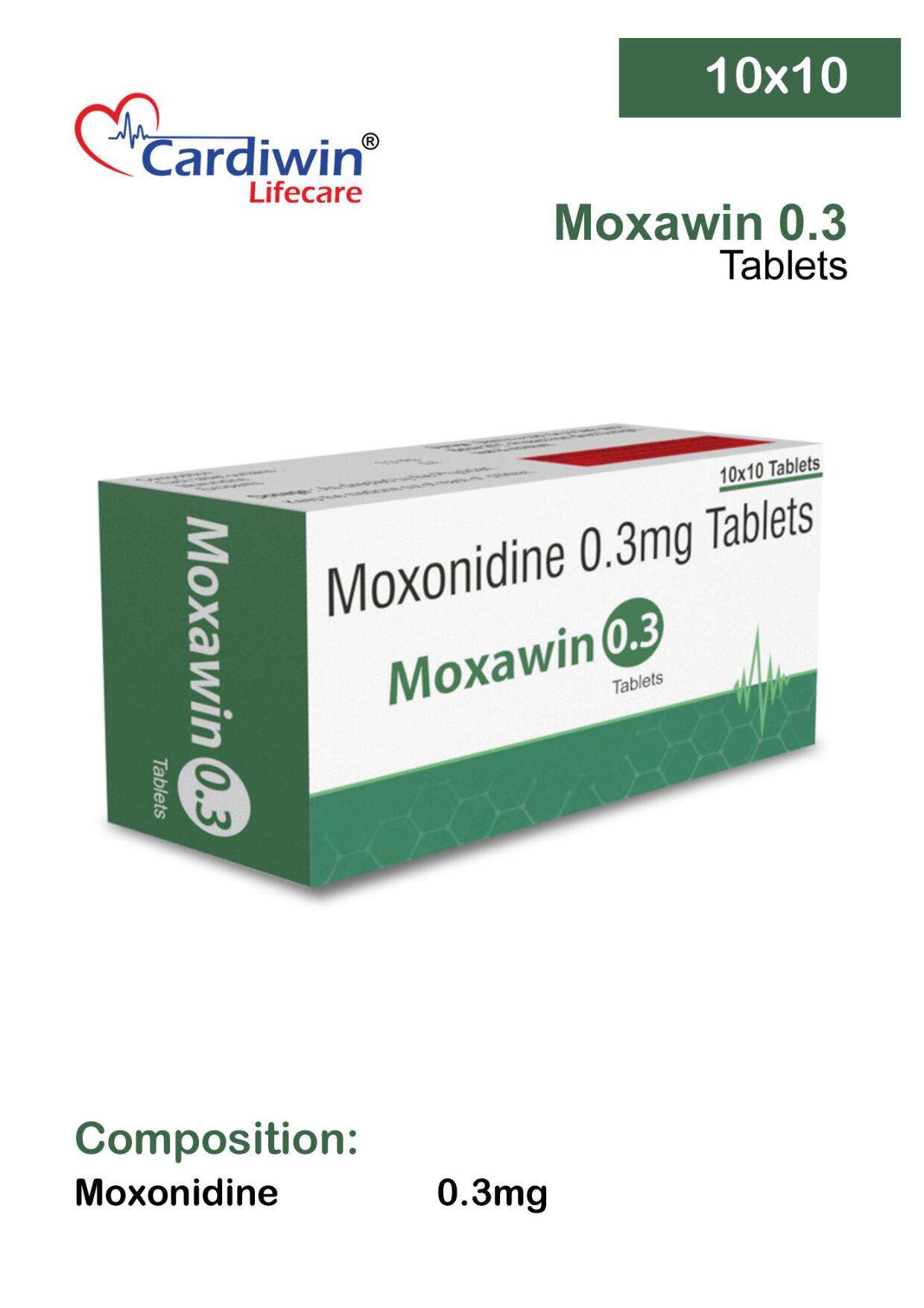 moxonidine 0.3mg