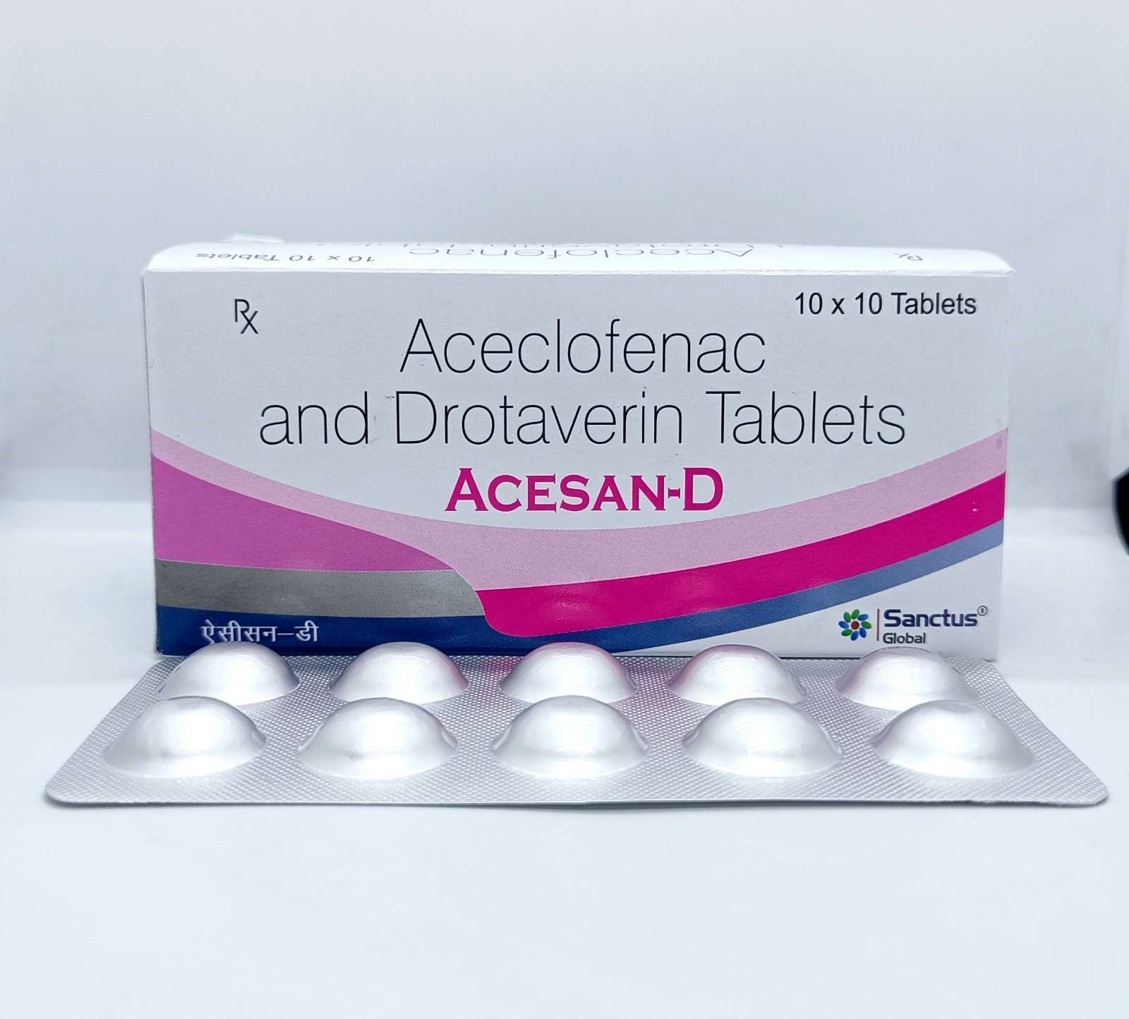 aceclofenac 100 mg + drotaverin 80mg