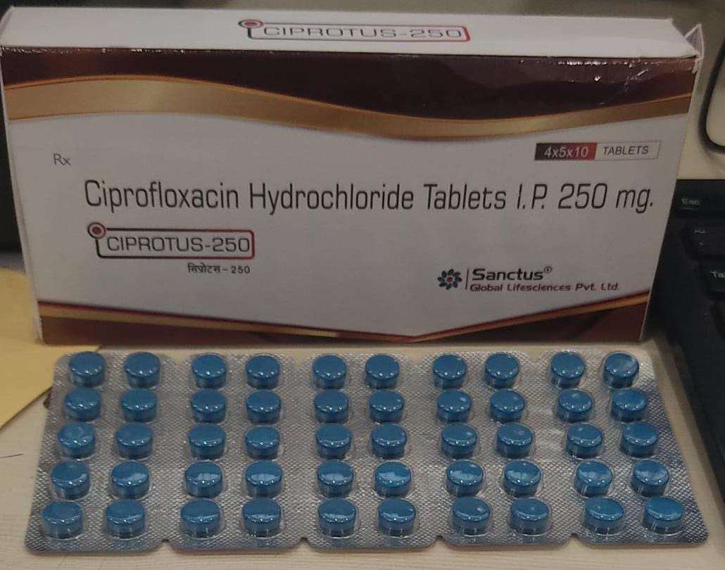 ciprofloxacin hydrochloride ip 250 mg