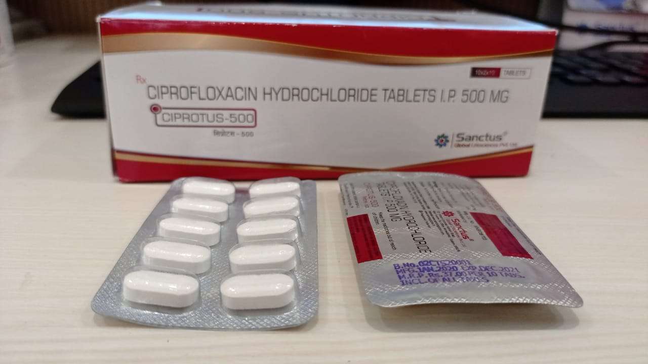 ciprofloxacin hydrochloride ip 500 mg