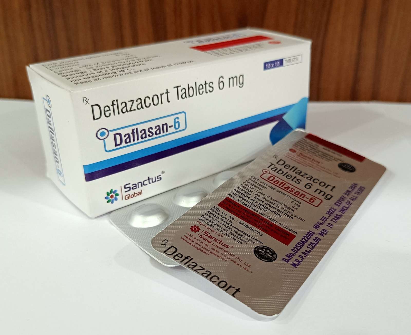 deflazacort 6mg tablets