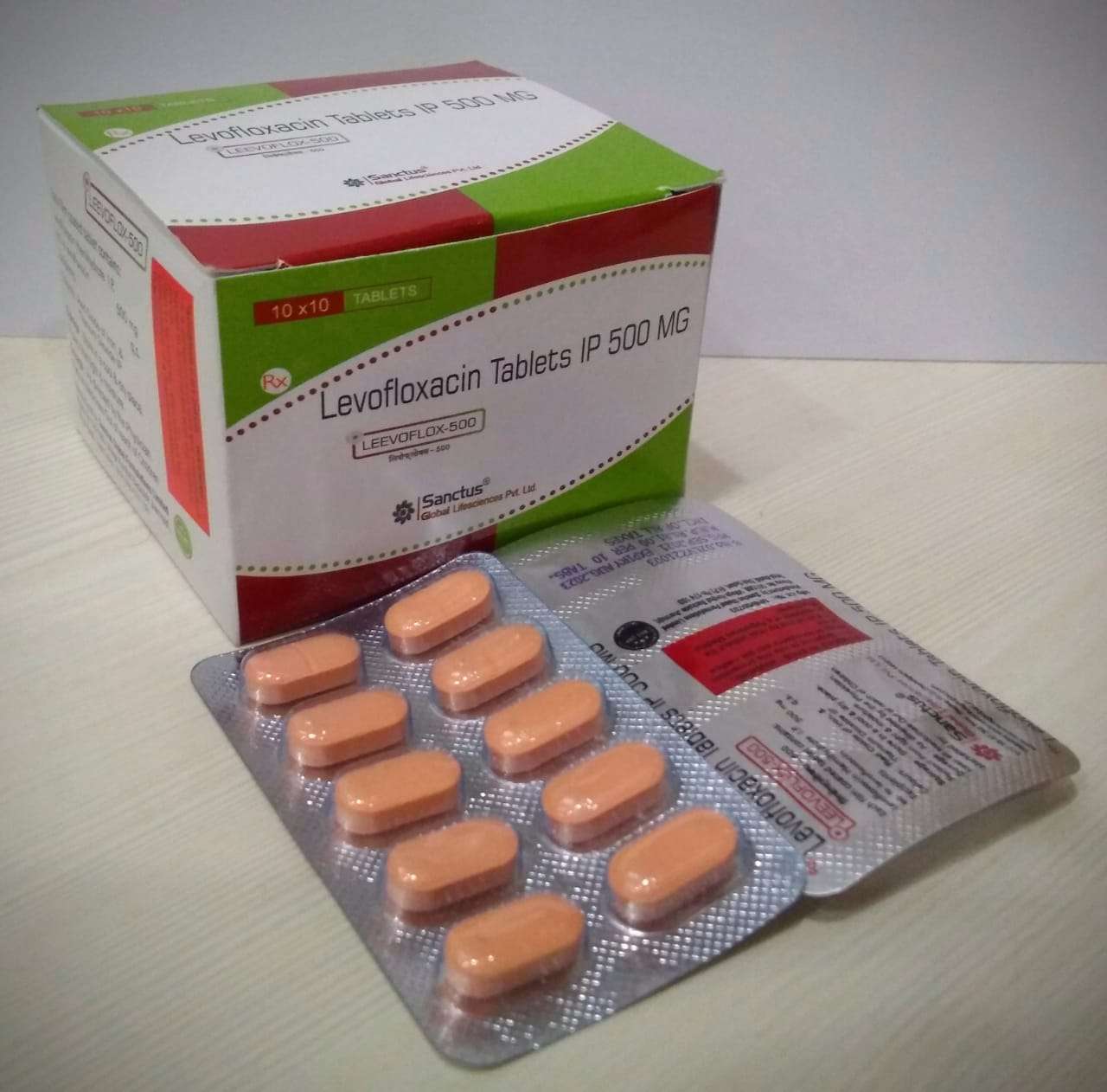 levofloxacin  ip 500 mg