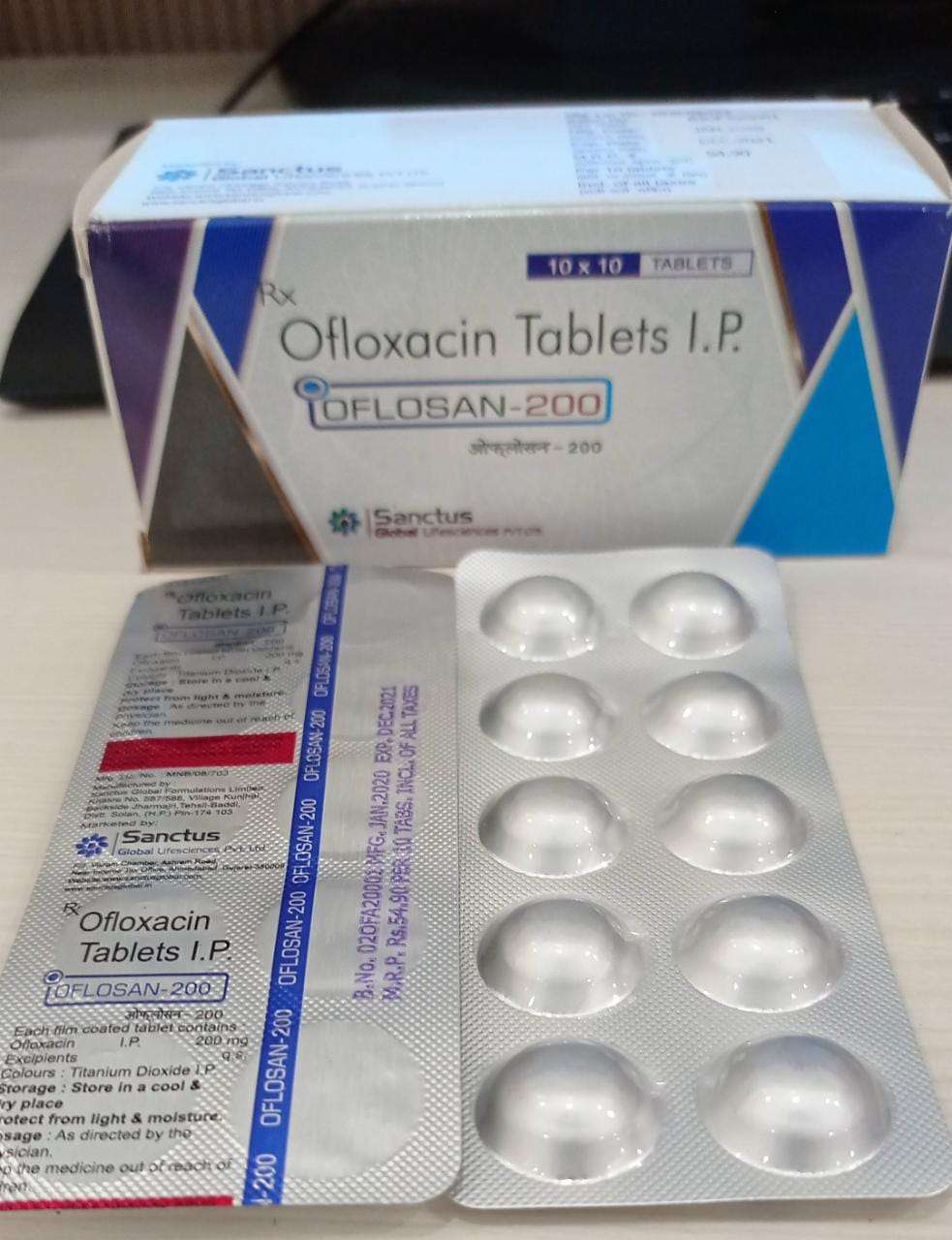 ofloxacin  i.p 200mg