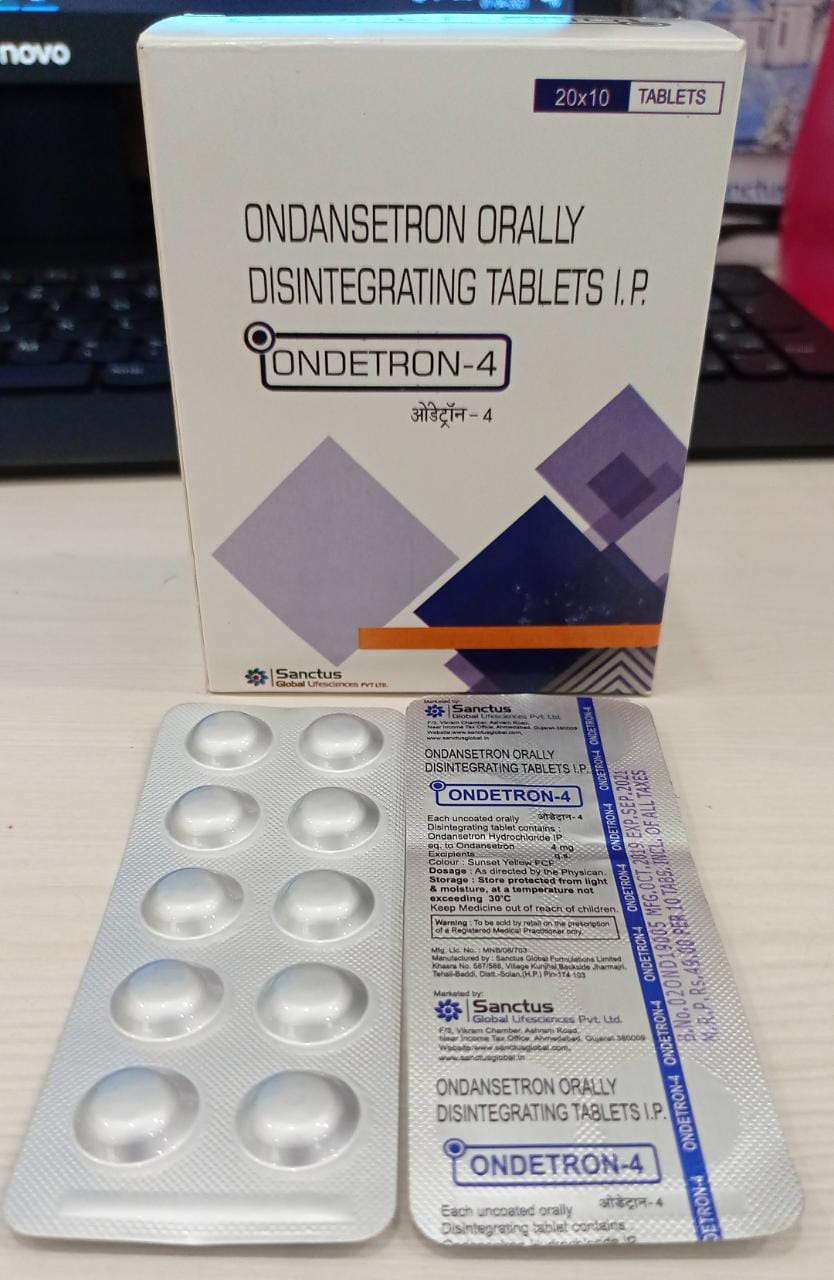 ondensetron hcl dihydrate 4mg