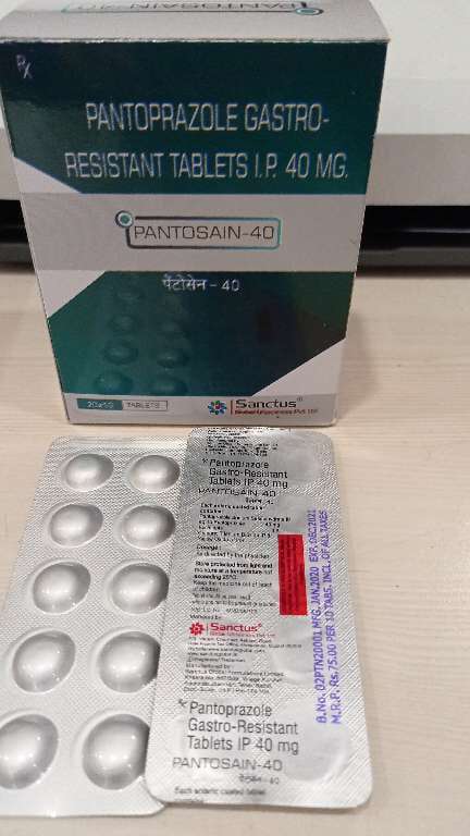 pantoprazole sodium sesquihydrate ip 40mg