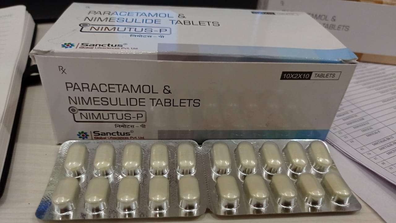 paracetamol  i.p 325mg + nimesulide b.p.100mg